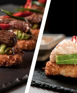 Beef Or Shrimp Crispy Rice